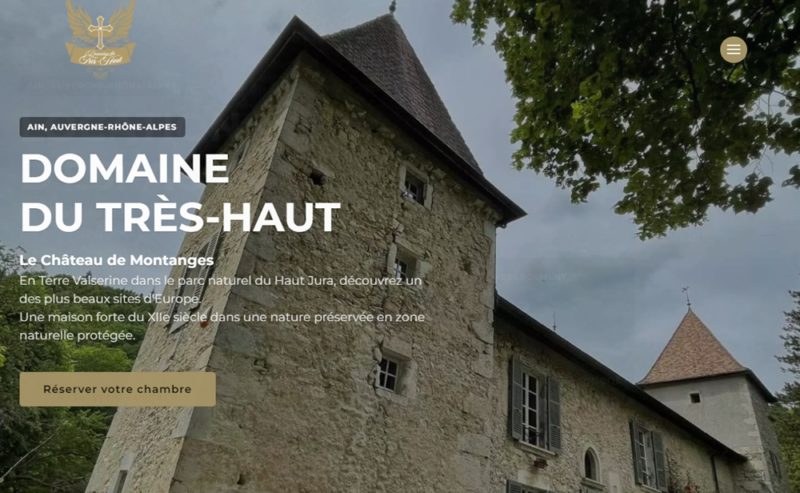 Château de Montanges, gîte et location d’espaces dans l’Ain - Domaine du Très Haut Château de Montanges, gîte et location d’espaces dans l’Ain - Domaine du Très Haut