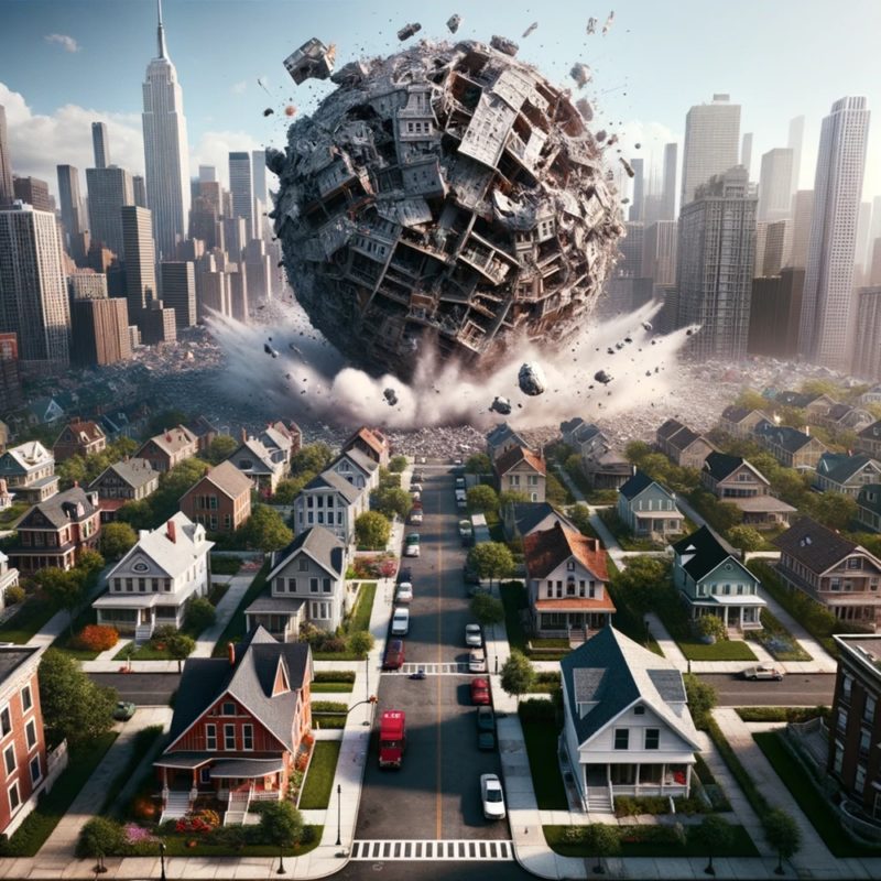 Vers un éclatement de la bulle immobilière aux États-Unis Vers un éclatement de la bulle immobilière aux États-Unis